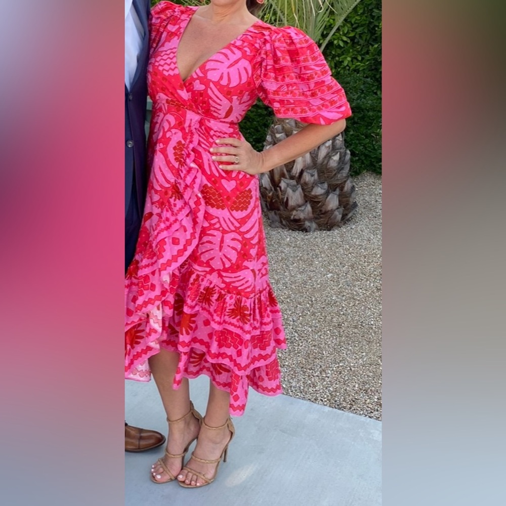 Farm Rio wrap dress - Picture 6 of 6